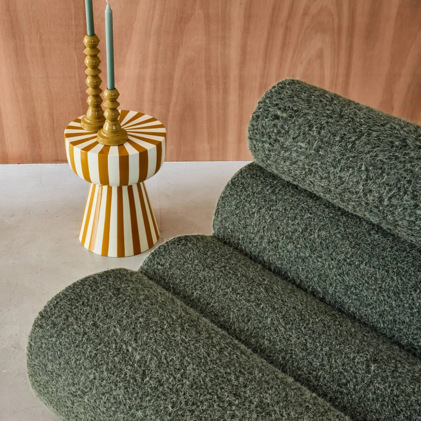 Stoffen fauteuil effect alpaca 1 zitplaats