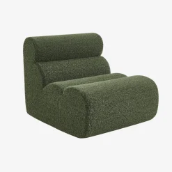 Stoffen fauteuil effect alpaca 1 zitplaats