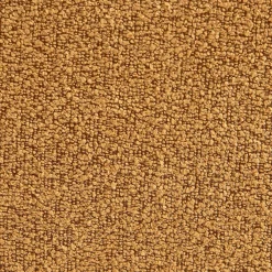 Stoffen fauteuil getextureerde bouclé 1 zitplaats met voetenbankje