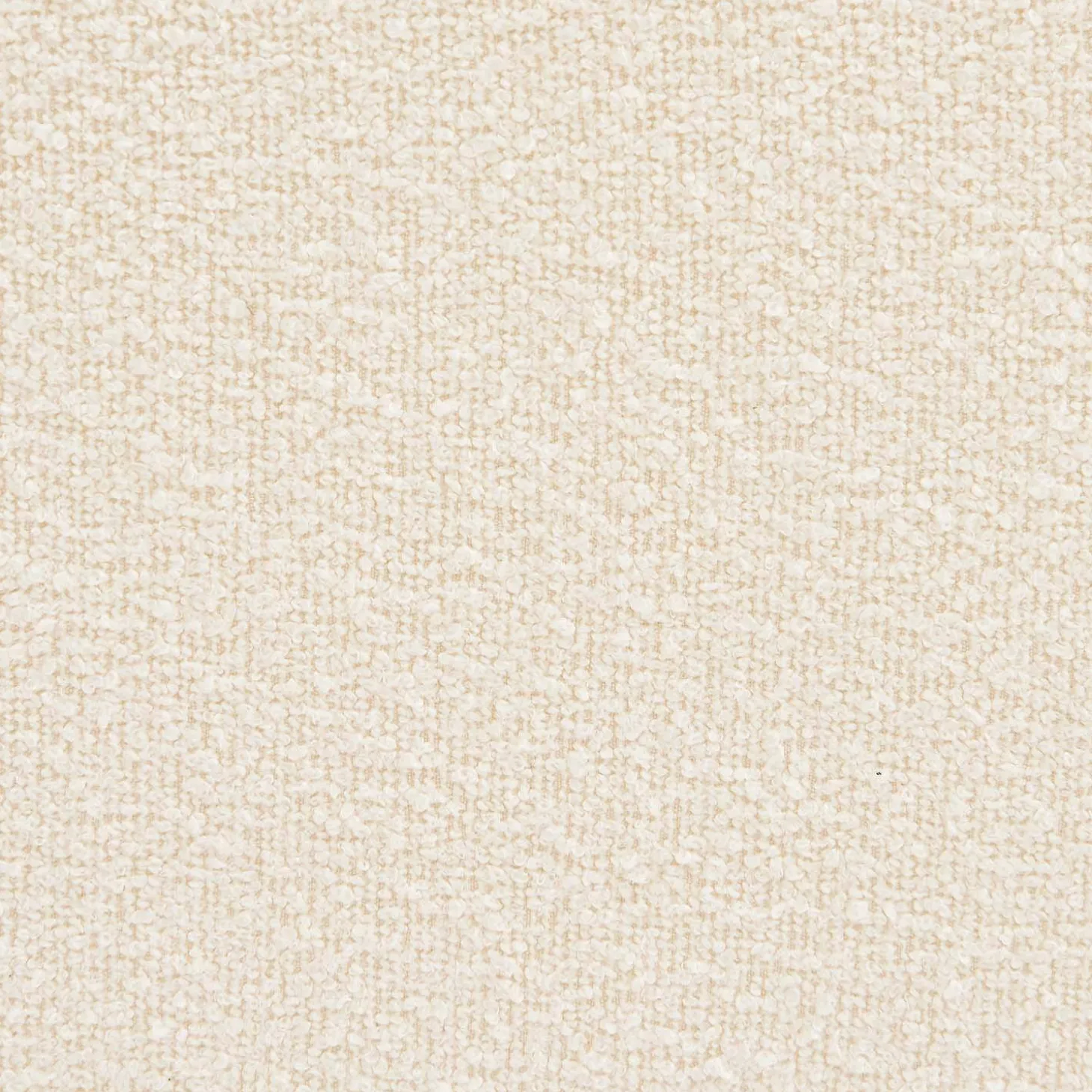 Stoffen fauteuil getextureerde bouclé 1 zitplaats met voetenbankje