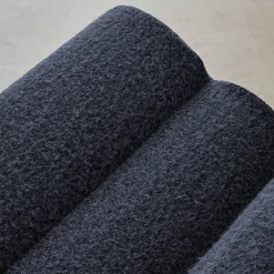 Stoffen fauteuils effect alpaca 1 zitplaats (set van 3)