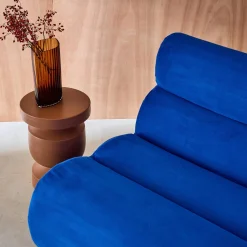 Stoffen fauteuils 1 zitplaats (set van 3)