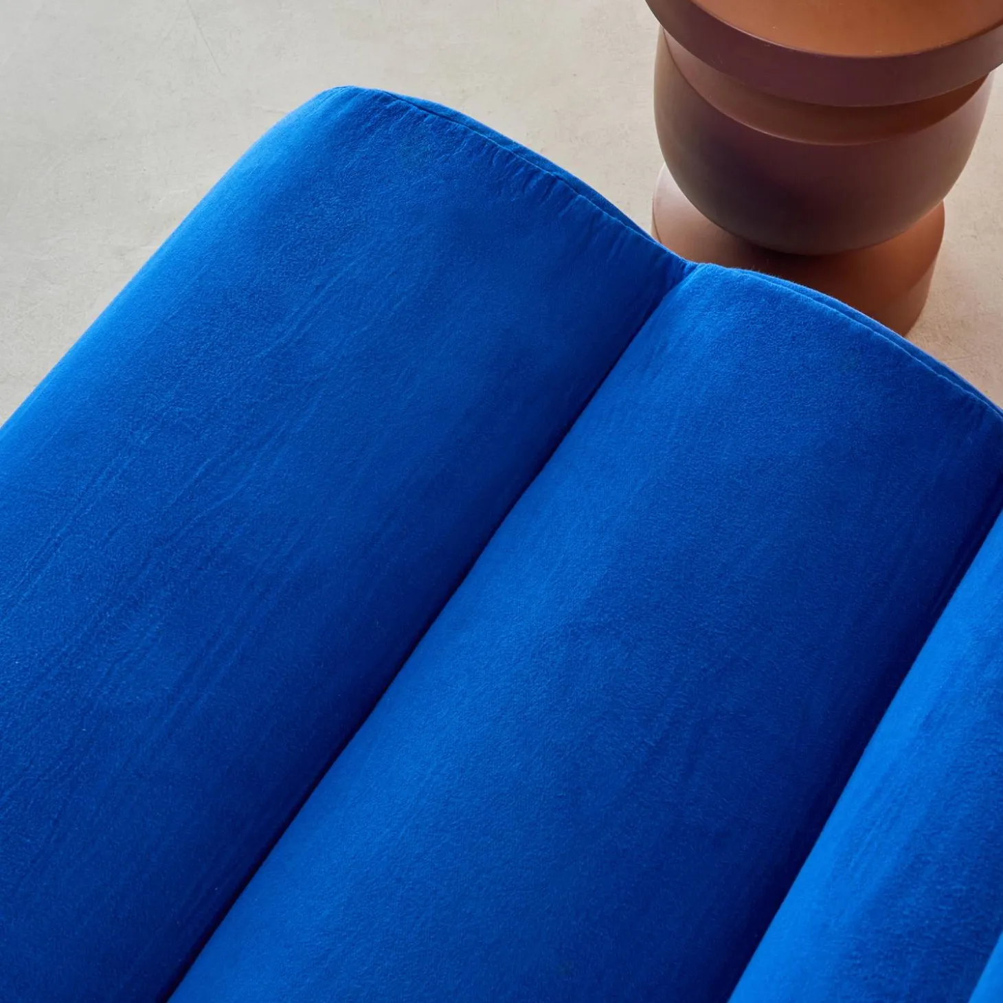 Stoffen fauteuils 1 zitplaats (set van 3)