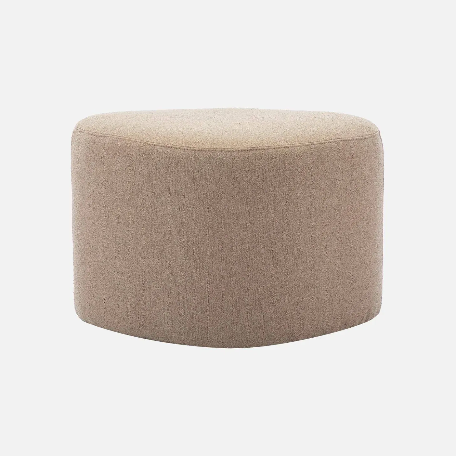 Stoffen poef, B 60 x D 44 x H 40cm