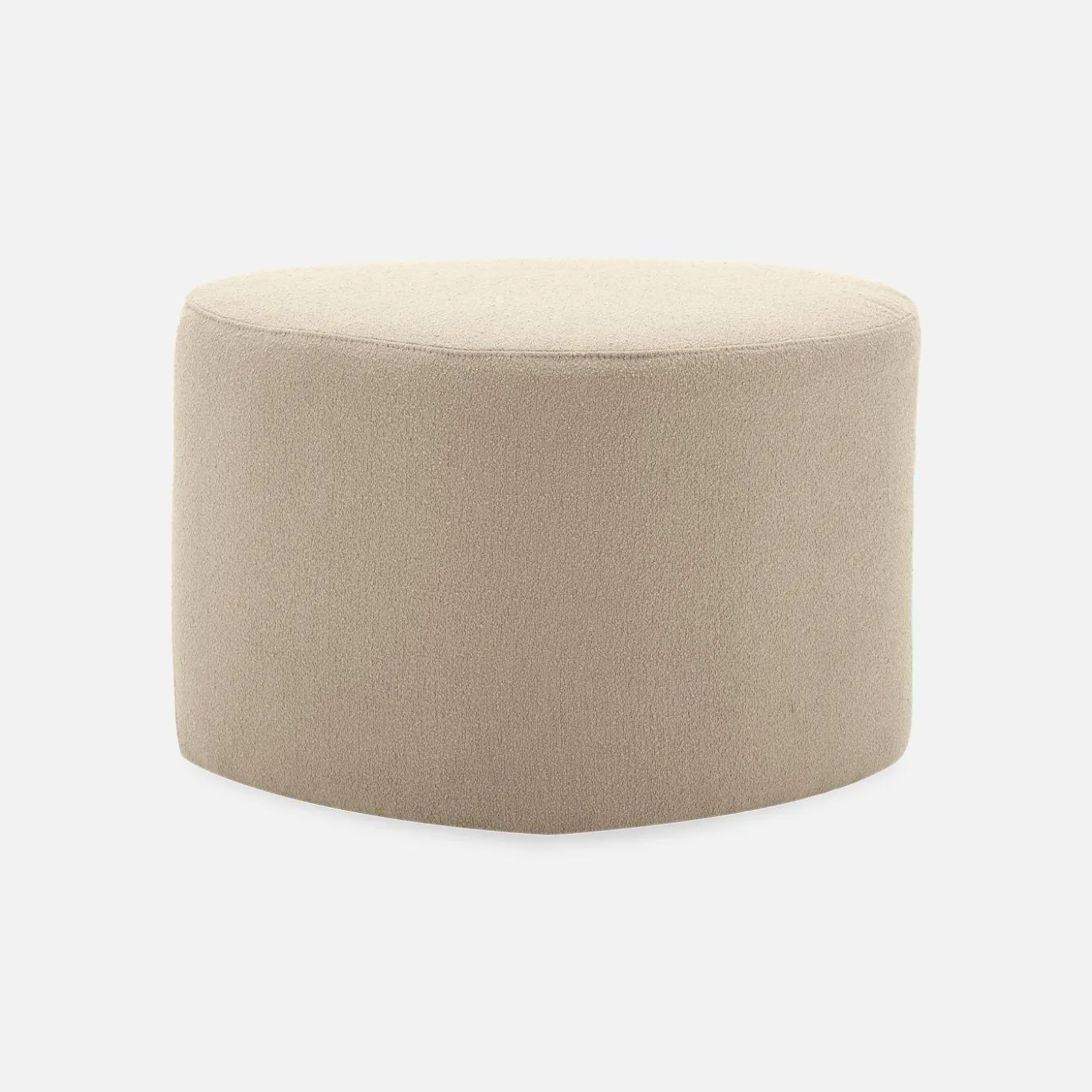 Stoffen poef, B 60 x D 44 x H 40cm