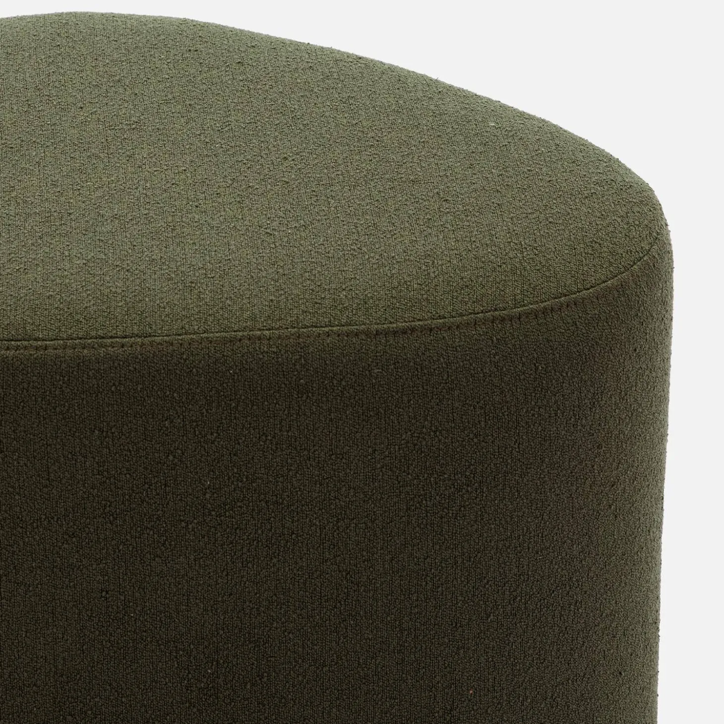 Stoffen poef, B 60 x D 44 x H 40cm