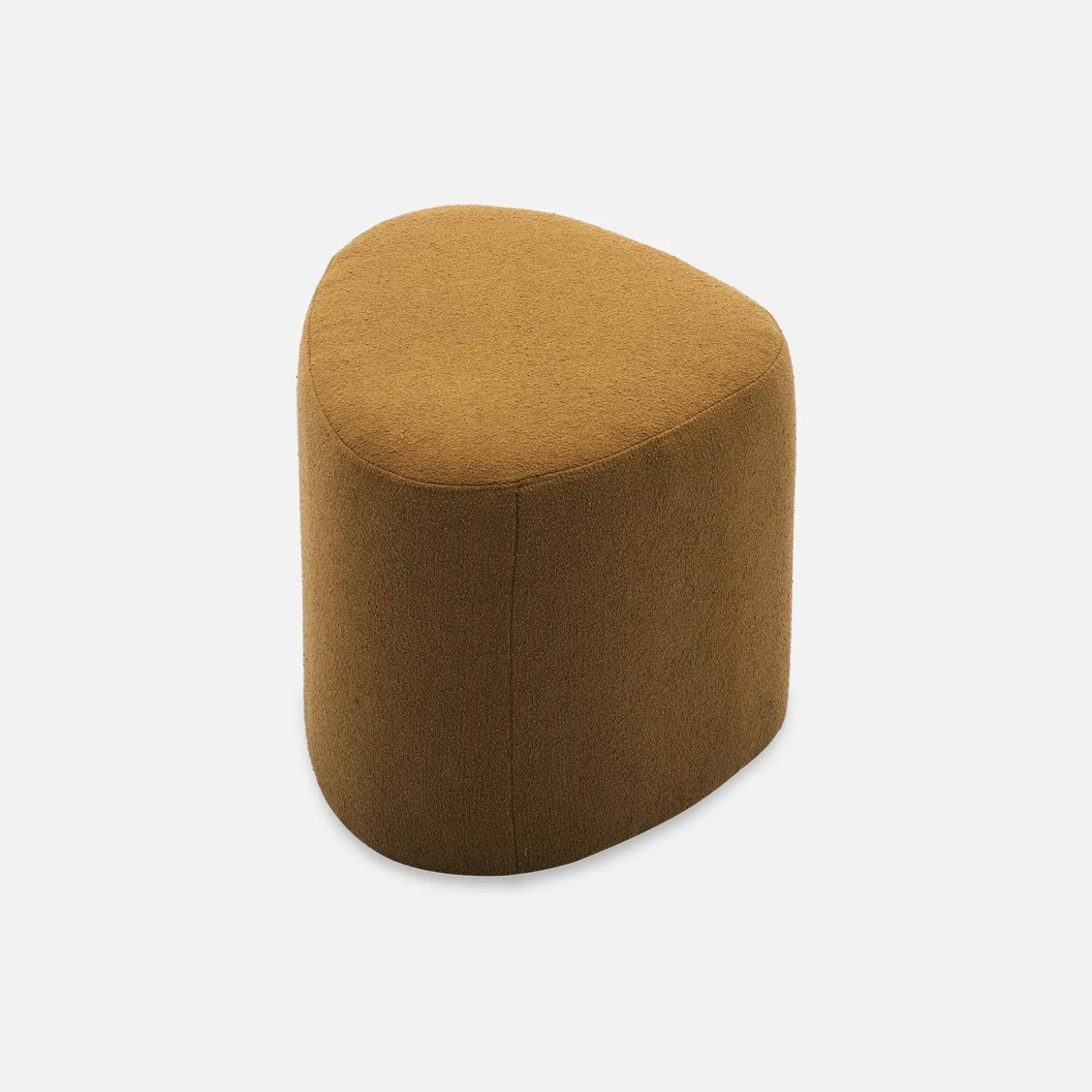 Stoffen poef, B 60 x D 44 x H 40cm