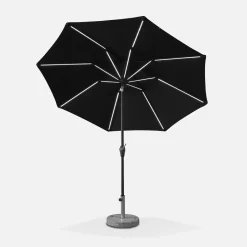 Stokparasol Ø 270cm met LED verlichting