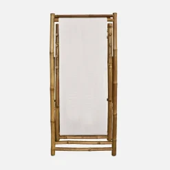 Strandstoel, opvouwbaar katoenen canvas, 110xB60xH94cm, set van 2