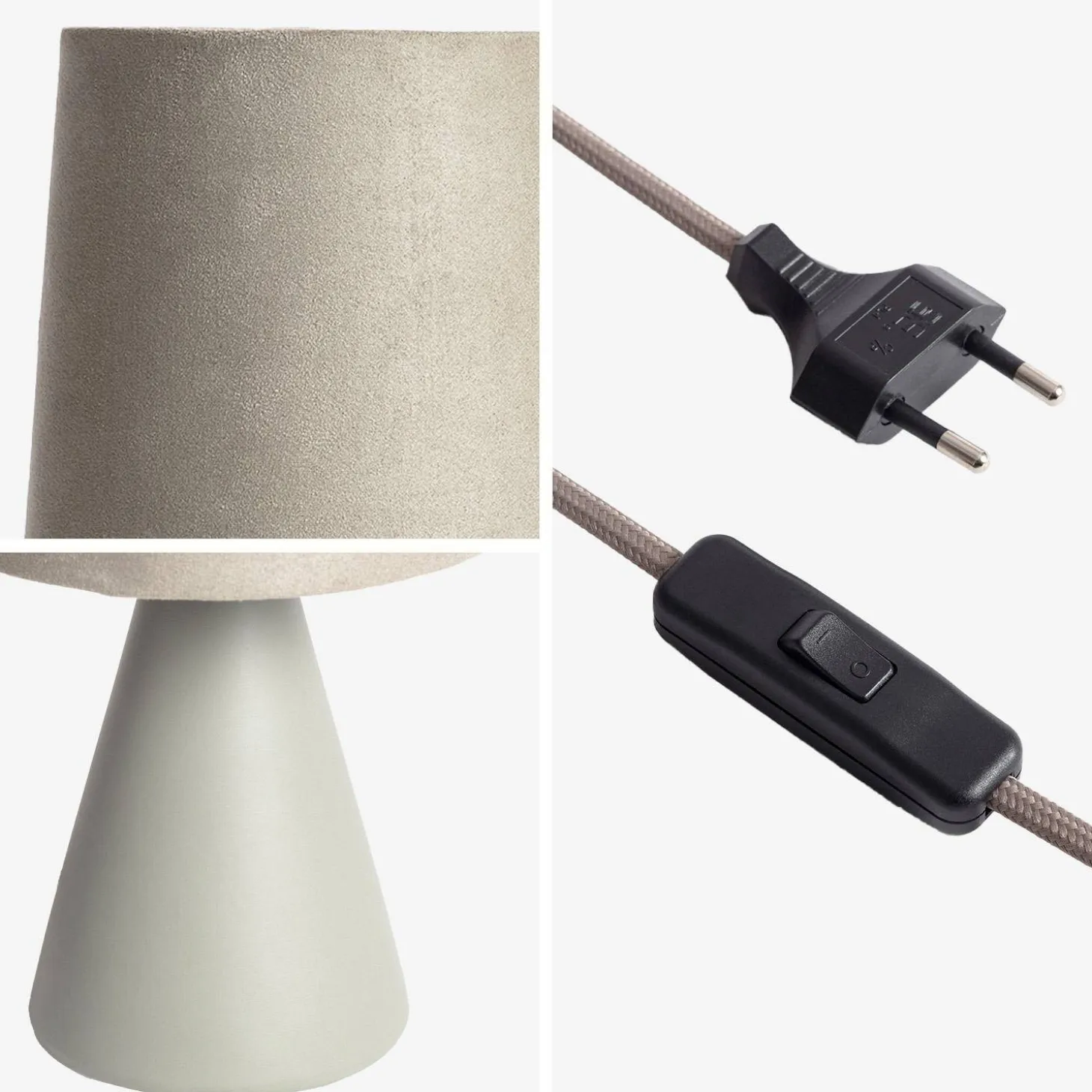 Tafellamp interieur, keramiek Ø 13 cm