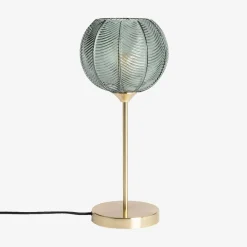 Tafellamp interieur, metaal en glas, Ø 20 cm