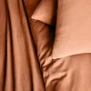 Terracotta katoenen gaas beddengoed set