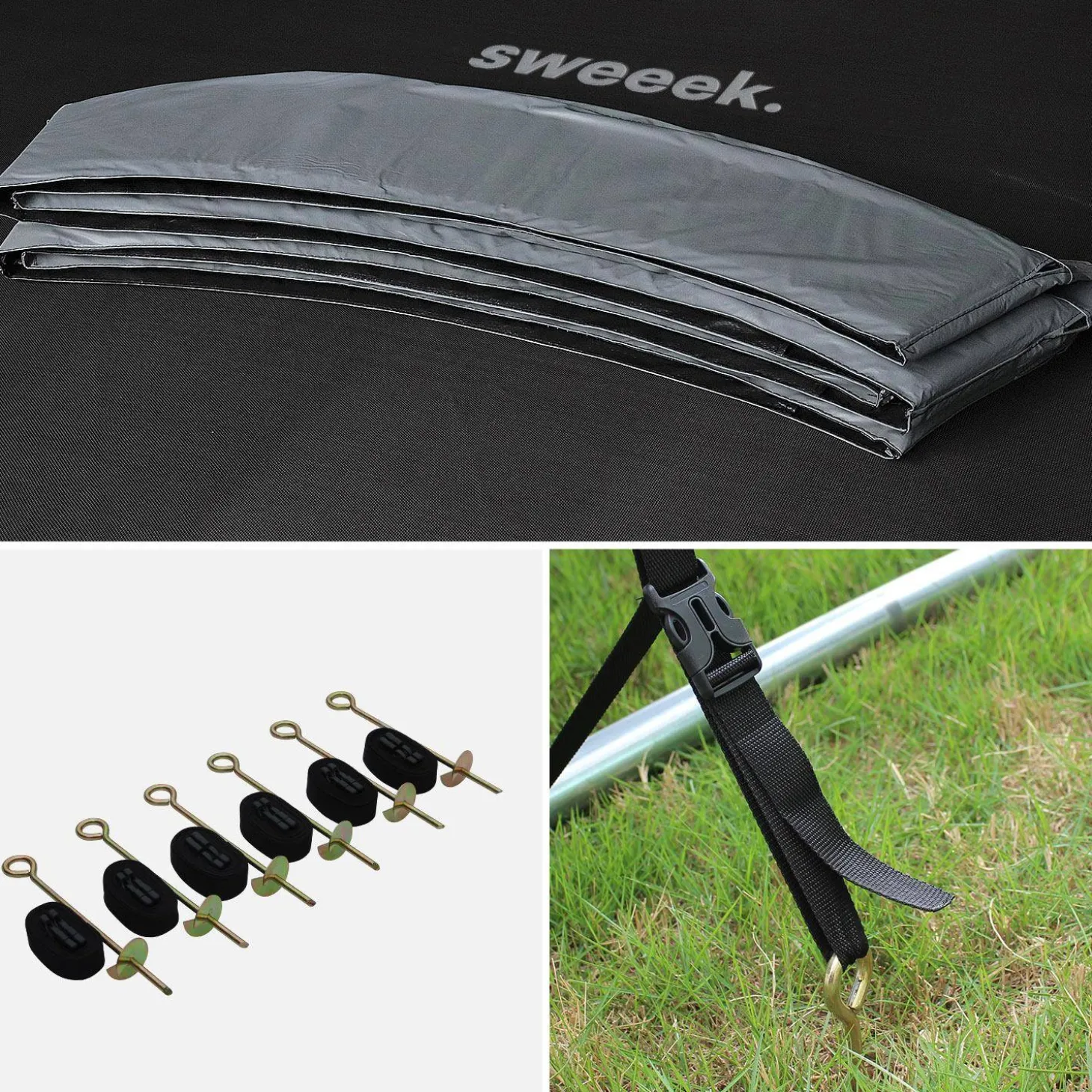 Trampoline 490cm INNER met accessoires