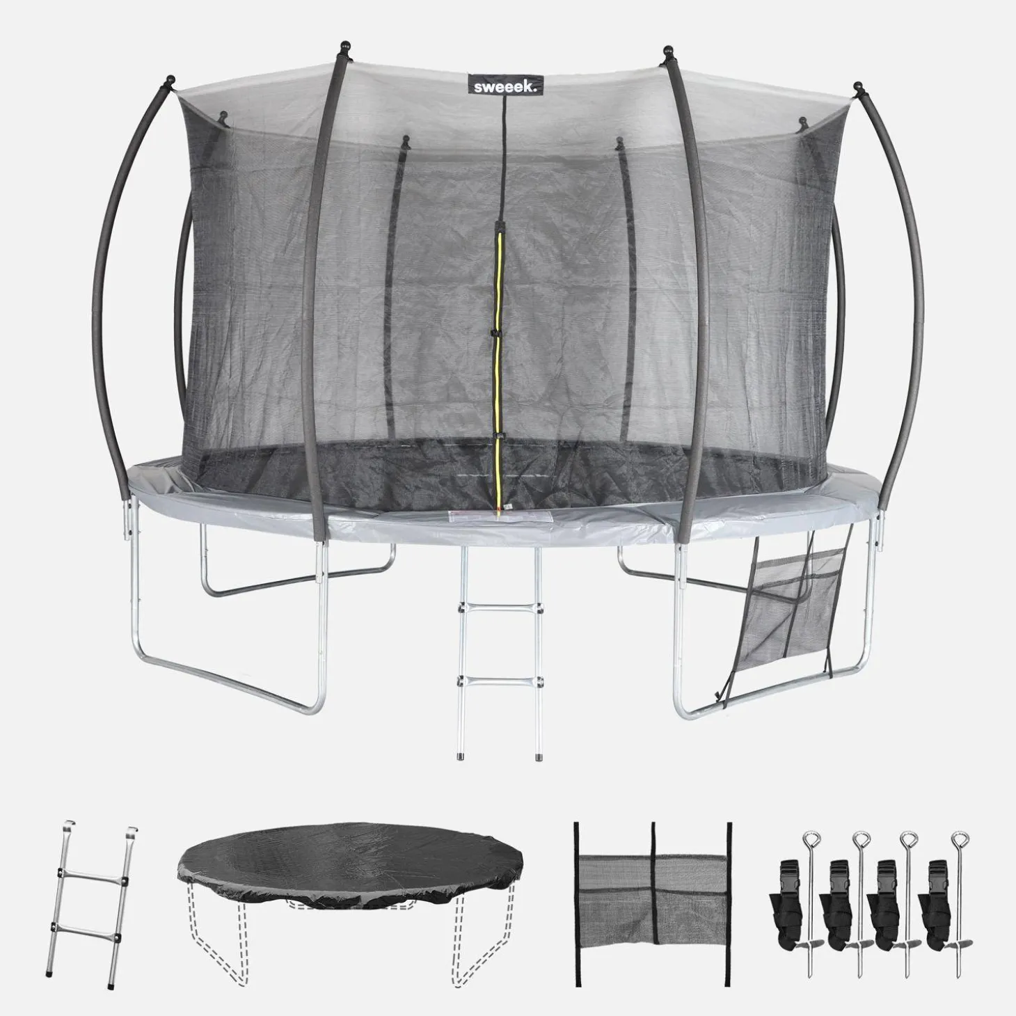 Trampoline 370cm INNER met accessoires