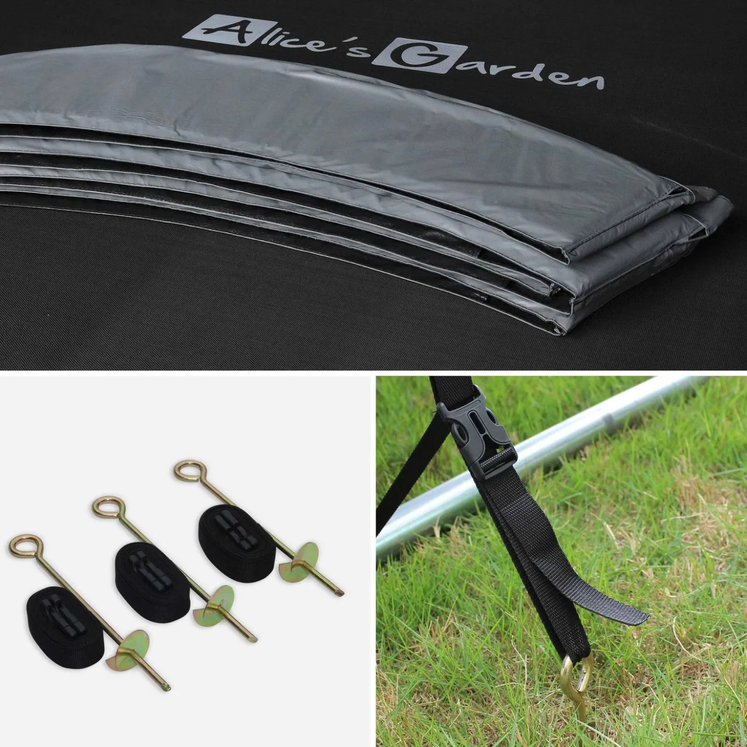 Trampoline 245cm met accessoires