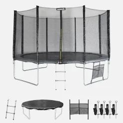Trampoline 400cm met accessoires