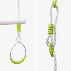 Trapeze met ringen voor schommel - Kornog