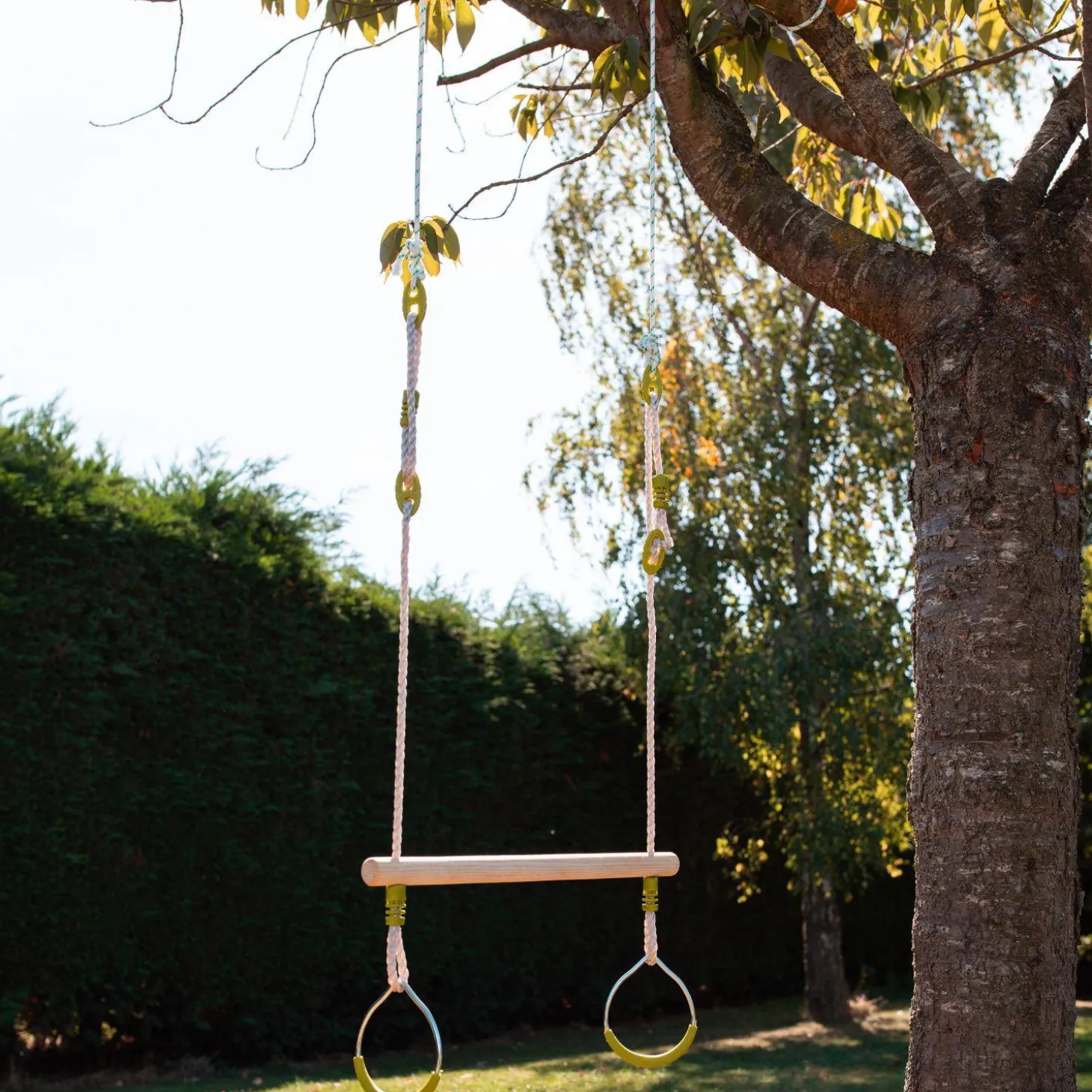 Trapeze met ringen voor schommel - Kornog