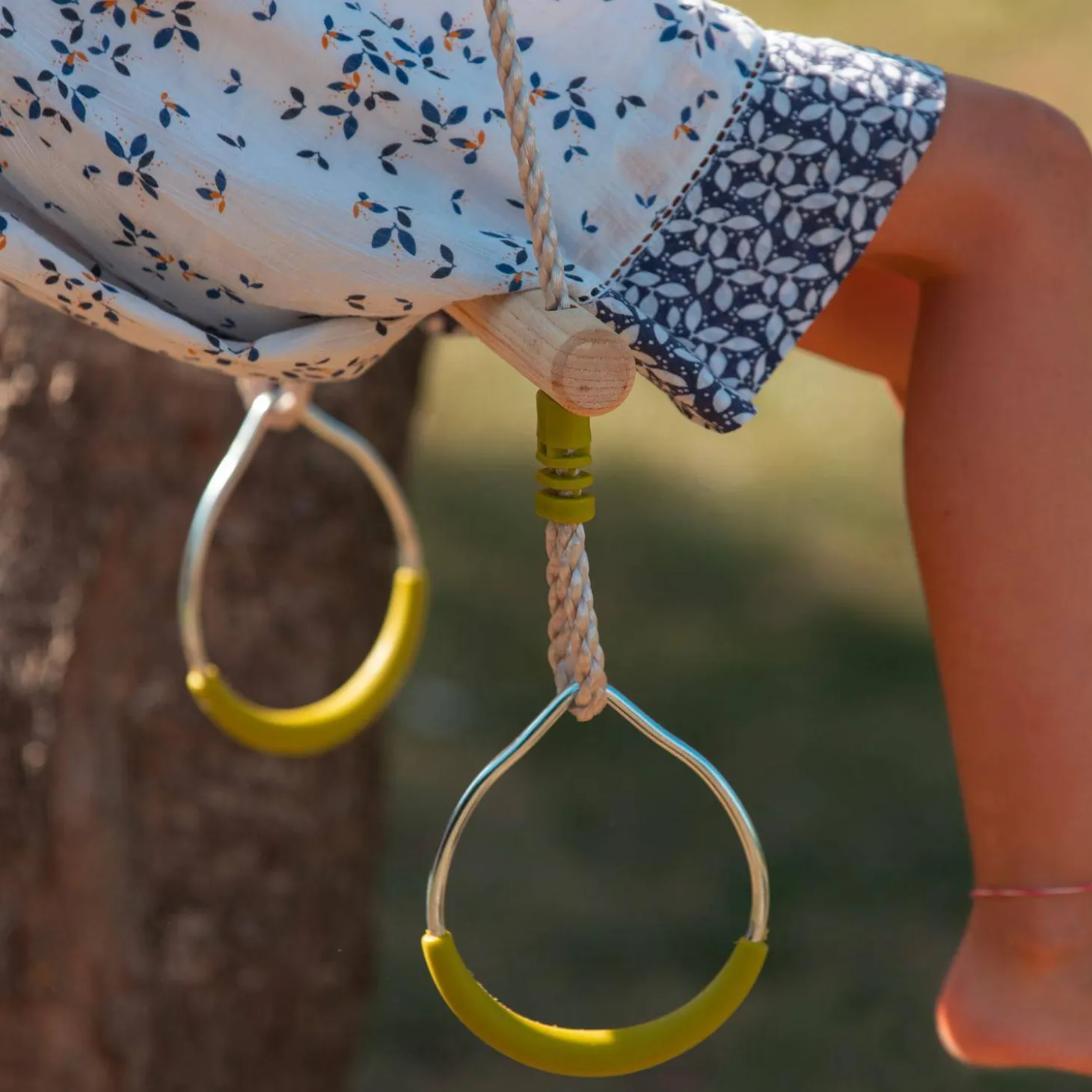 Trapeze met ringen voor schommel - Kornog