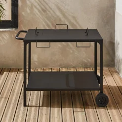Trolley voor bakplaat
