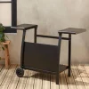 Trolley voor bakplaat, 3 branders