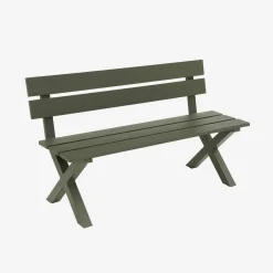 Tuinbank 2 zitplaatsen aluminium