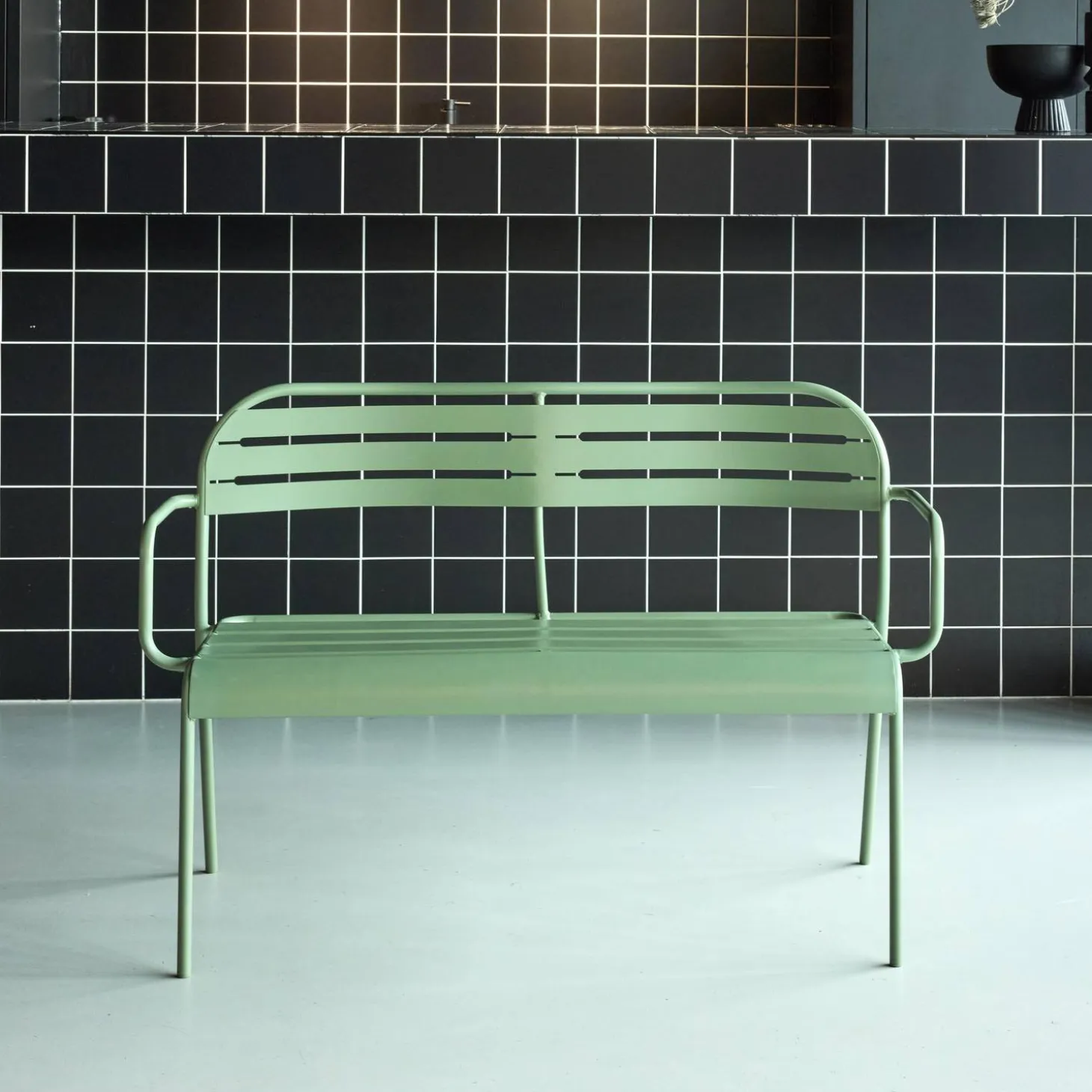 Tuinbank 2-zits metaal