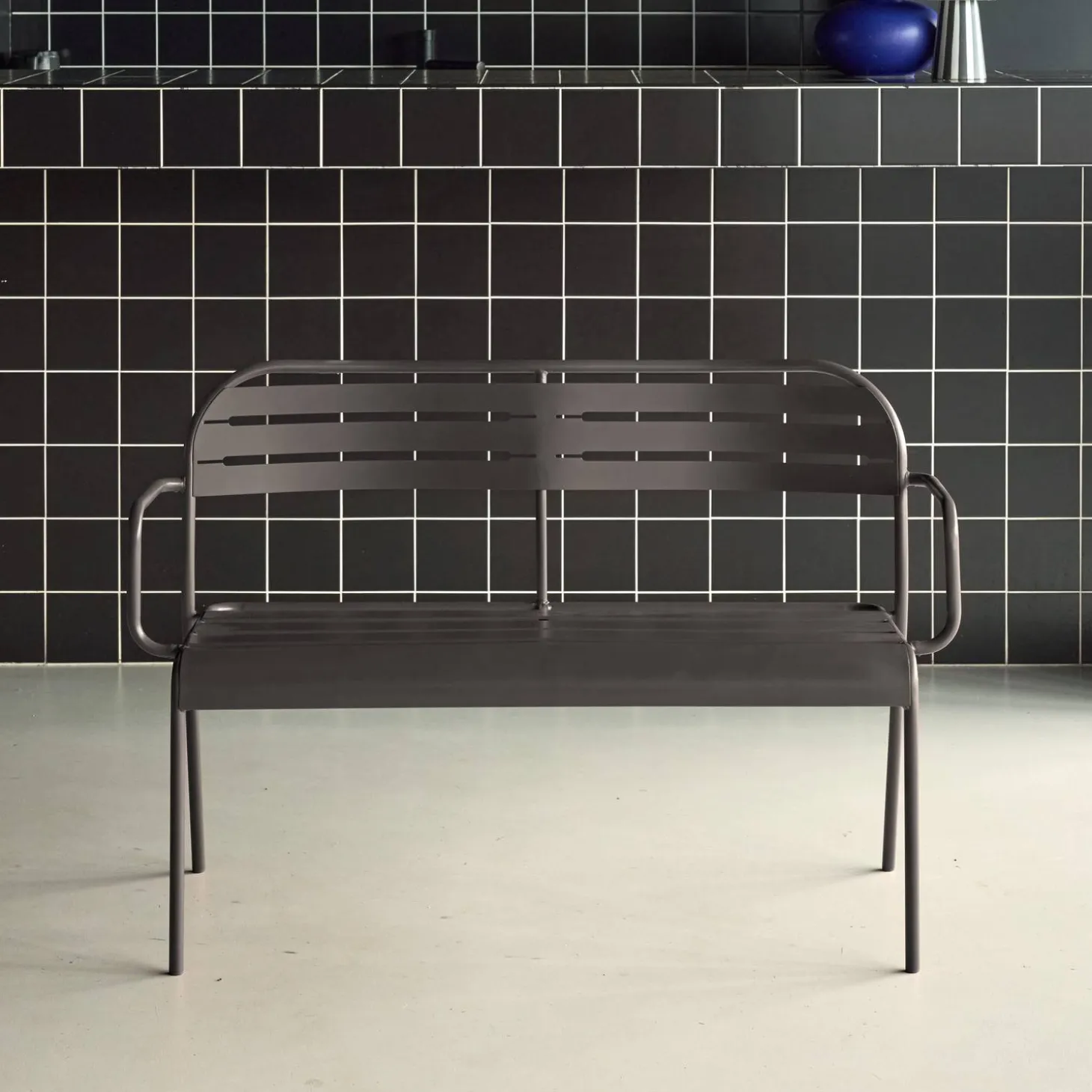 Tuinbank 2-zits metaal