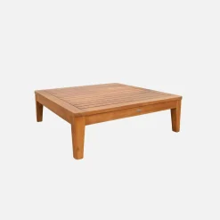 Tuinfauteuil met salontafel van acaciahout