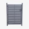 Tuinpoort van aluminium met slot en handvat