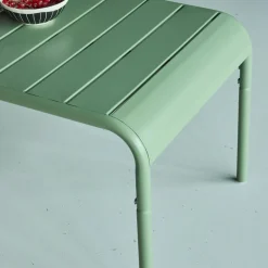 Tuinsalontafel metaal rechthoekig