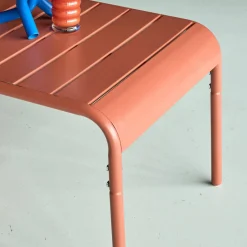 Tuinsalontafel metaal rechthoekig