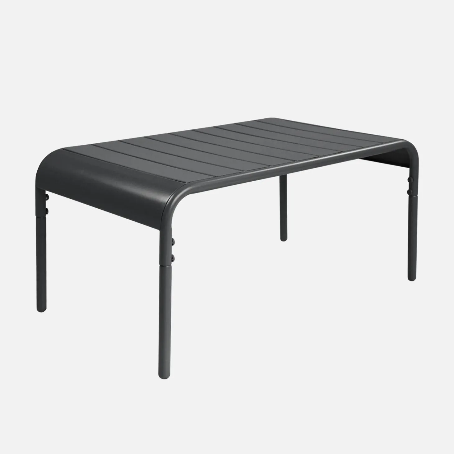 Tuinsalontafel metaal rechthoekig