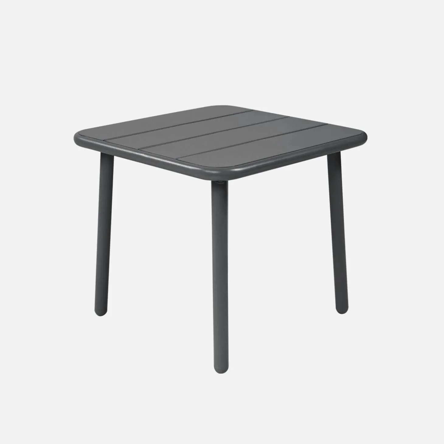Tuinsalontafel metaal vierkant