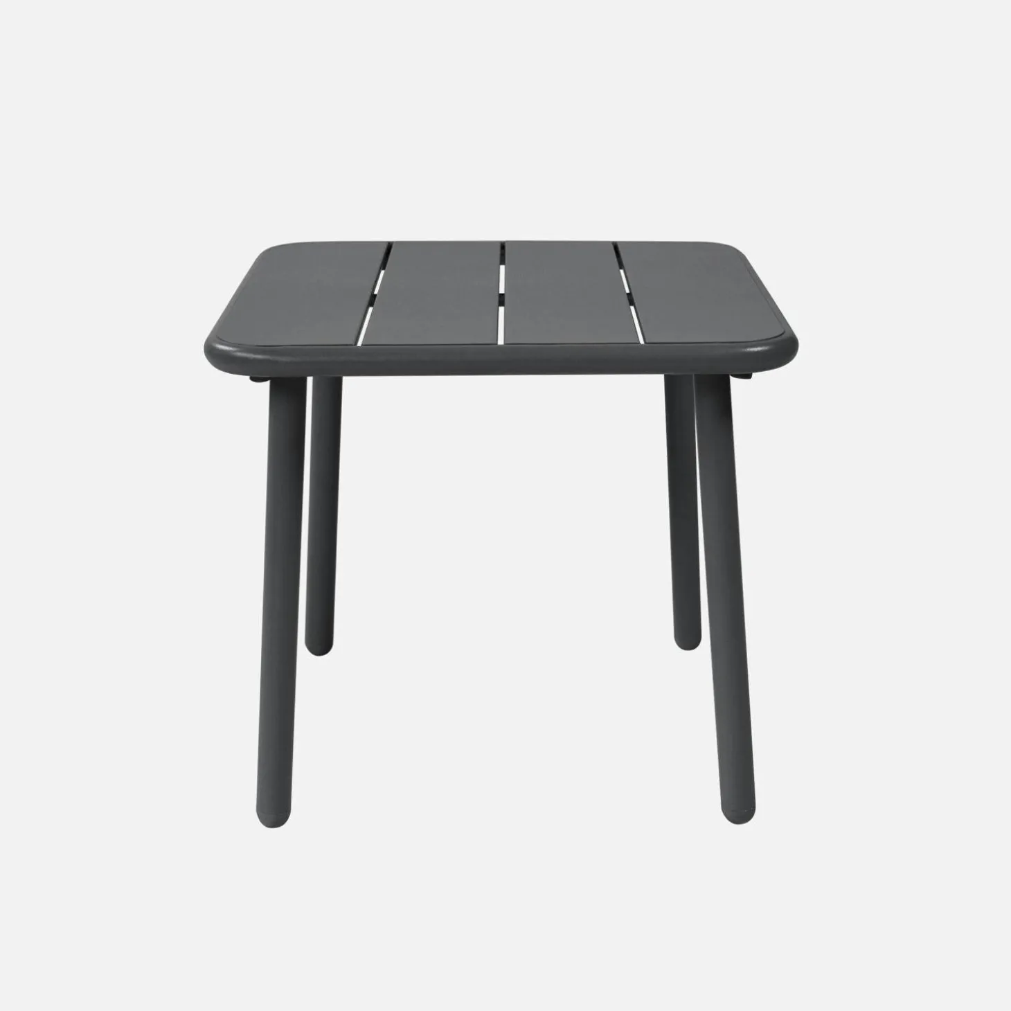 Tuinsalontafel metaal vierkant