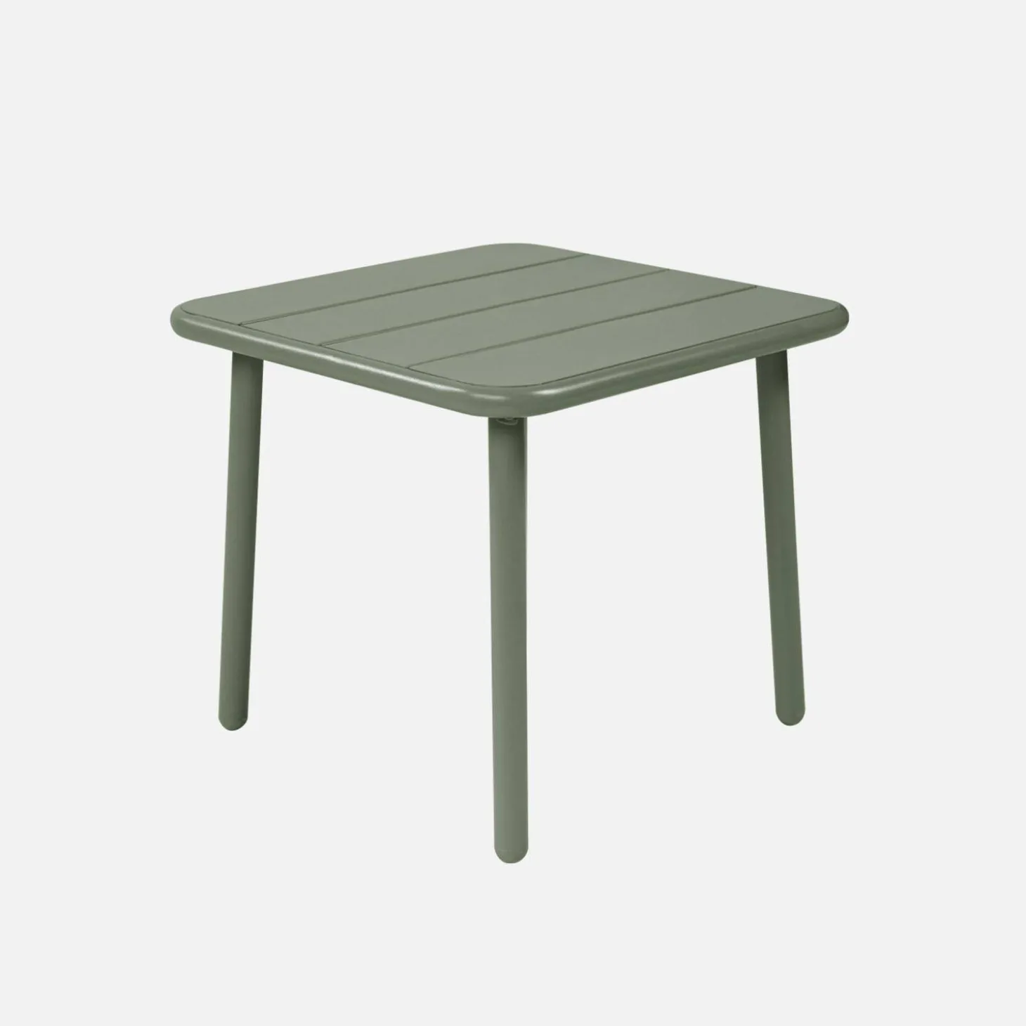 Tuinsalontafel metaal vierkant