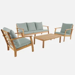 Tuinset 5 personen van acaciahout