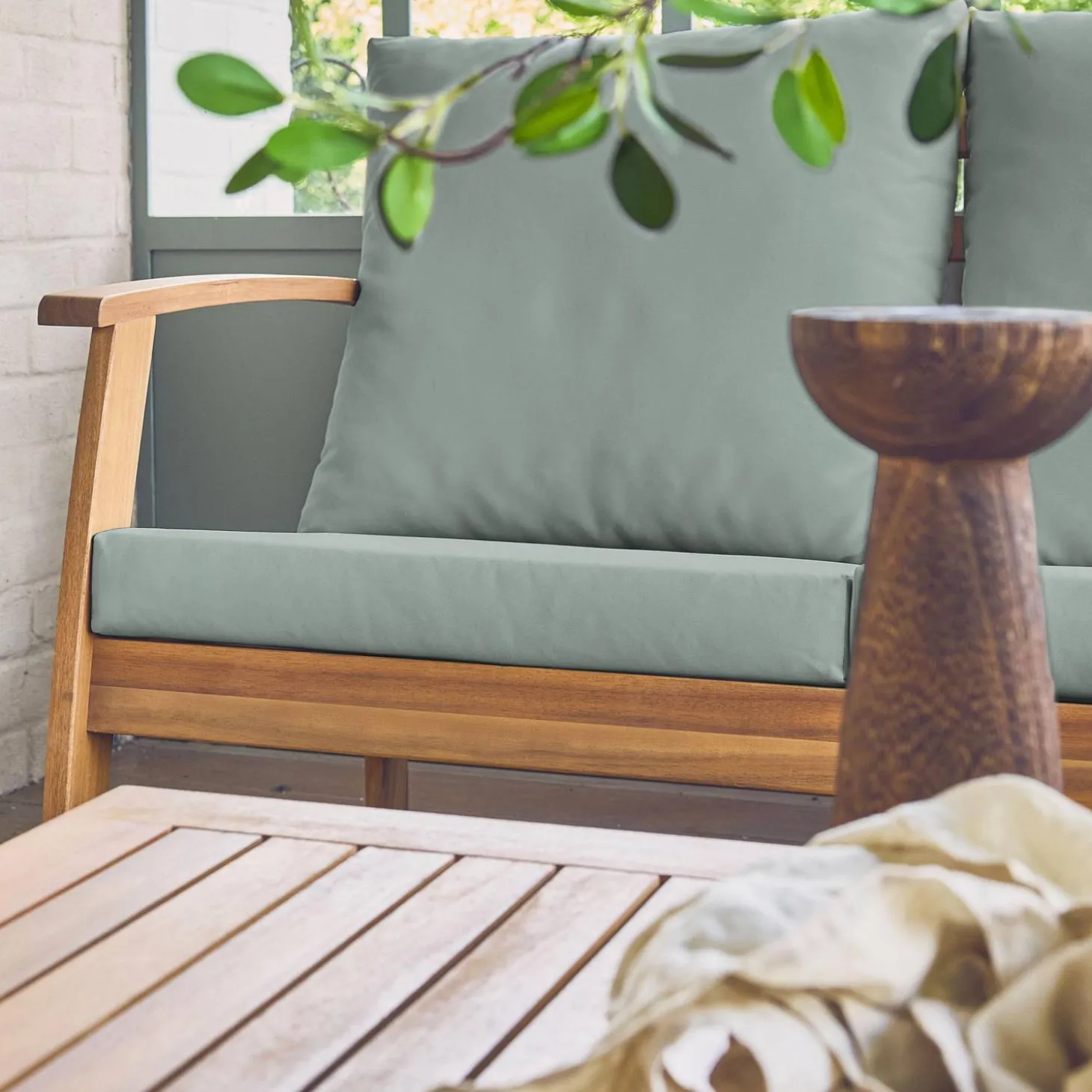 Tuinset 5 personen van acaciahout