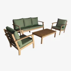 Tuinset 5 personen van acaciahout