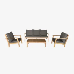 Tuinset 5 personen van acaciahout