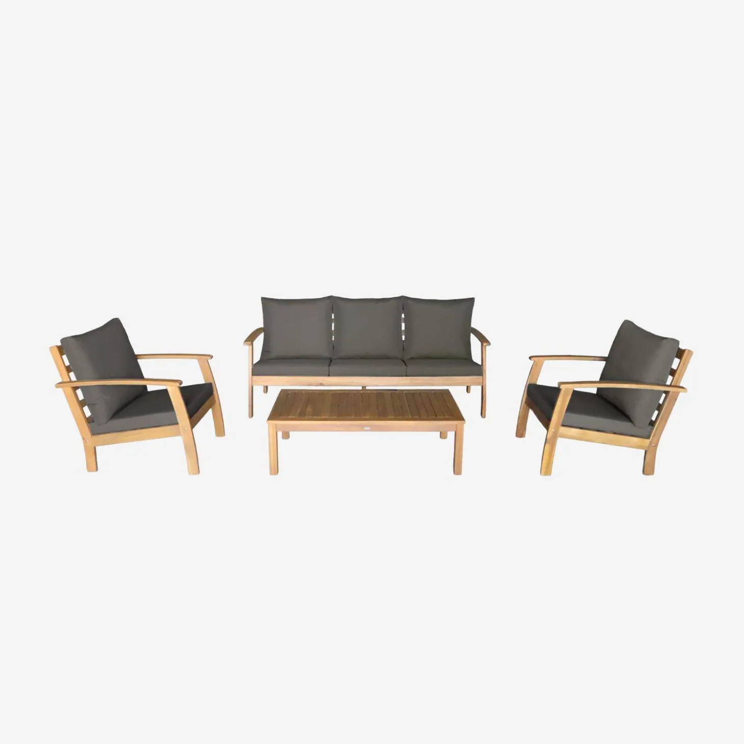 Tuinset 5 personen van acaciahout