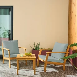 Tuinset 2 personen van acaciahout