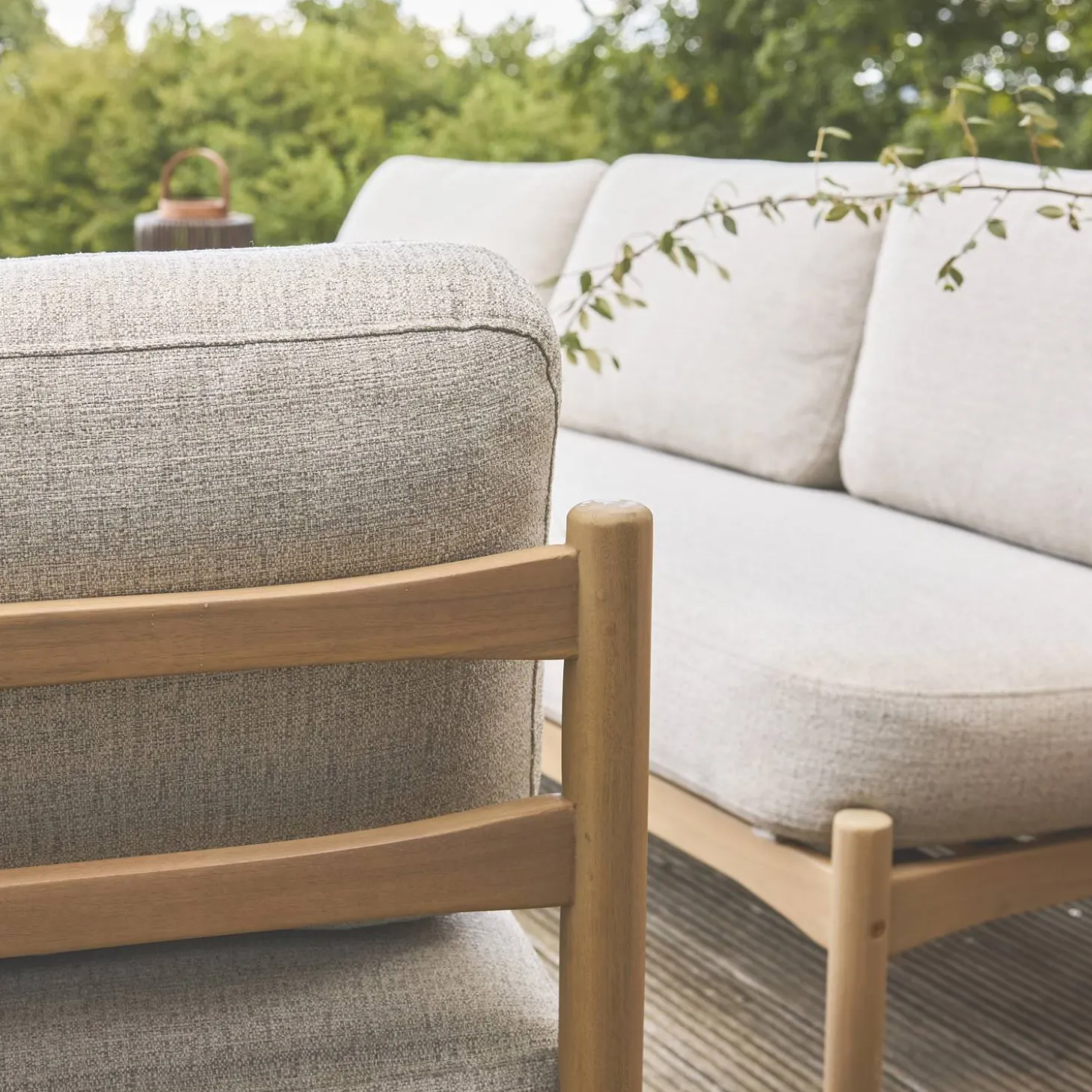 Tuinset 5 plaatsen van acaciahout
