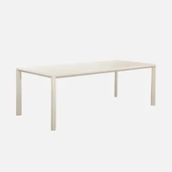 Tuinset van aluminium met 1 bank en 4 stoelen