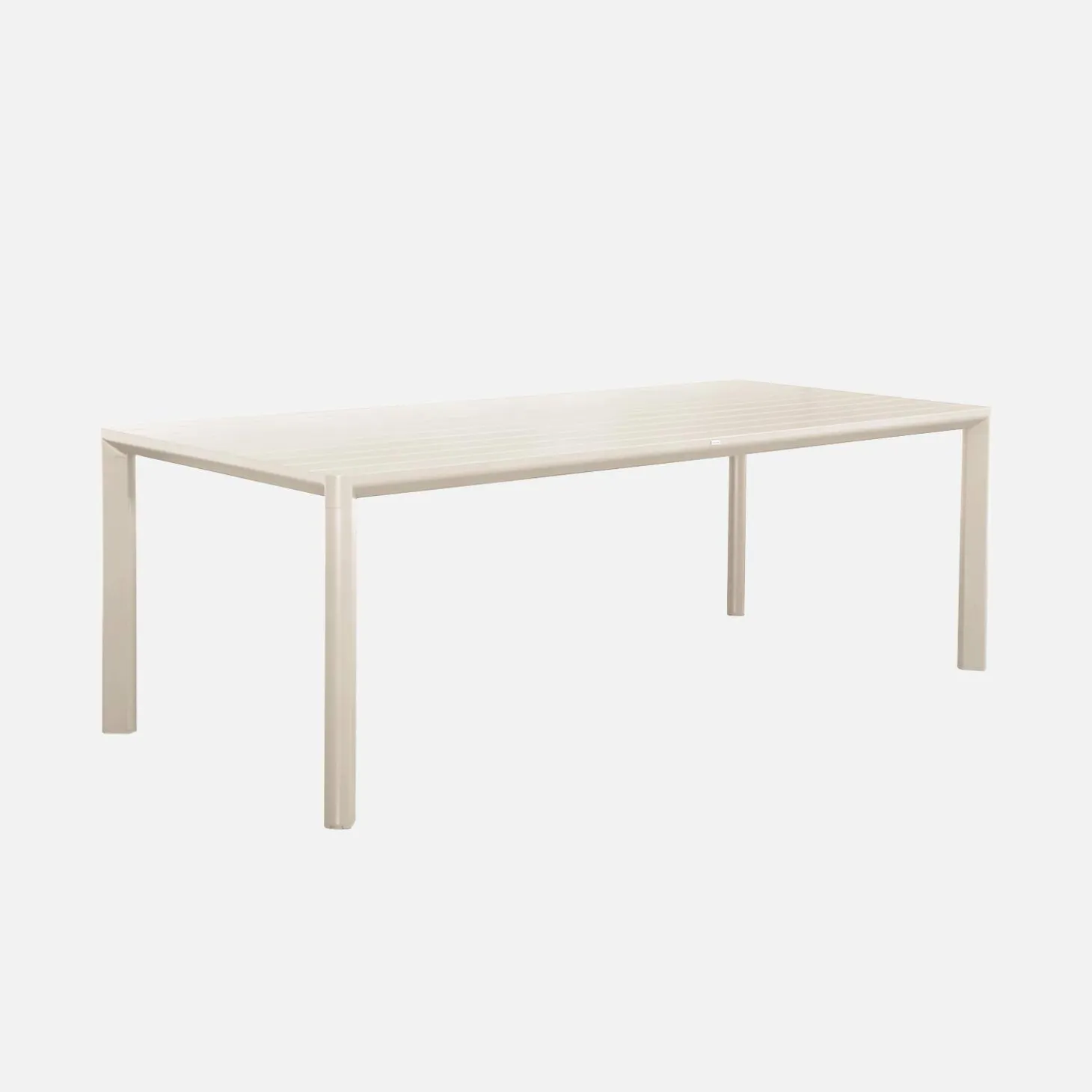 Tuinset van aluminium met 1 bank en 4 stoelen