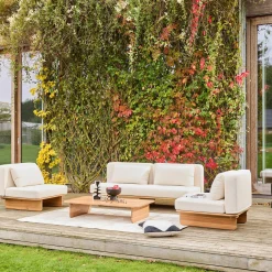 Tuinset 4 zitplaatsen acaciahout