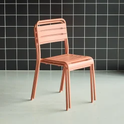 Tuinstoelen metaal (set van 2)
