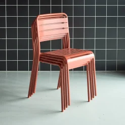 Tuinstoelen metaal (set van 4)