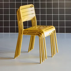 Tuinstoelen metaal (set van 4)