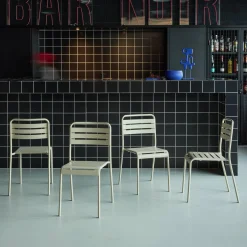 Tuinstoelen metaal (set van 4)